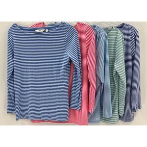 5 Vineyard Vines Women’s Sankaty Performance Shirts – Medium – Lot Bundle